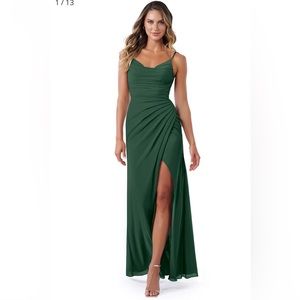 AZAZIE DEANDRA Dark Green Dress